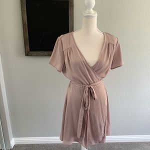 Lite weight wrap around dress